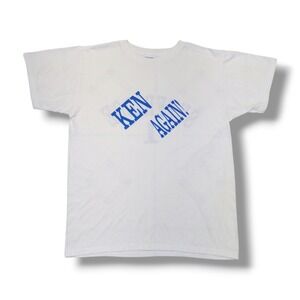 Vintage My Shirt Is Made In The USA Ken Again! SUFFRIDGE #1 White XL T-Shirt